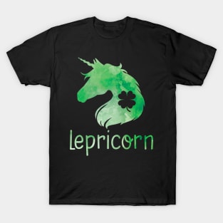 Lepricorn Unicorn Leprechaun St. Patrick's Day T-Shirt T-Shirt